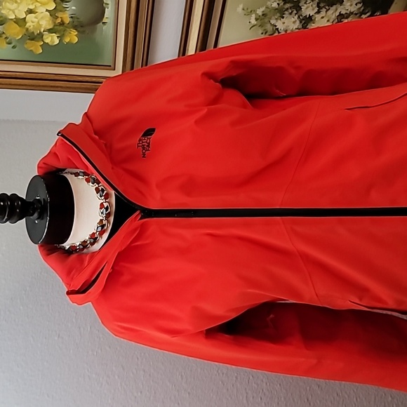 The North Face Apex Flex Gore-tex orange women's ski jacket size Large - Picture 1 of 16